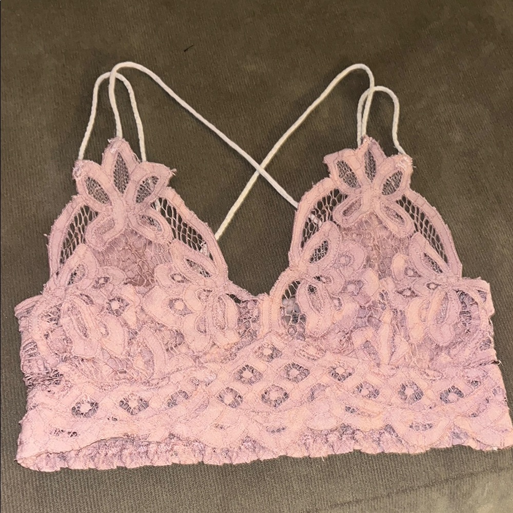 Free People- Adella Lace Bralette